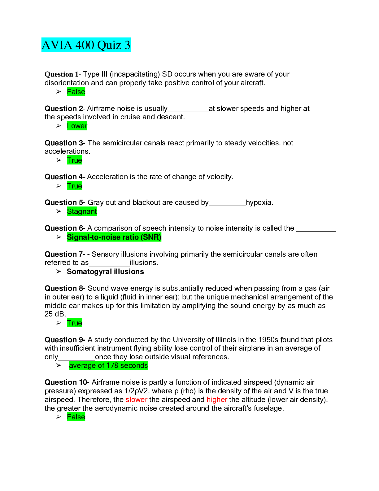 Preview image for AVIA 400 Quiz 3 (solved) Fall 2021